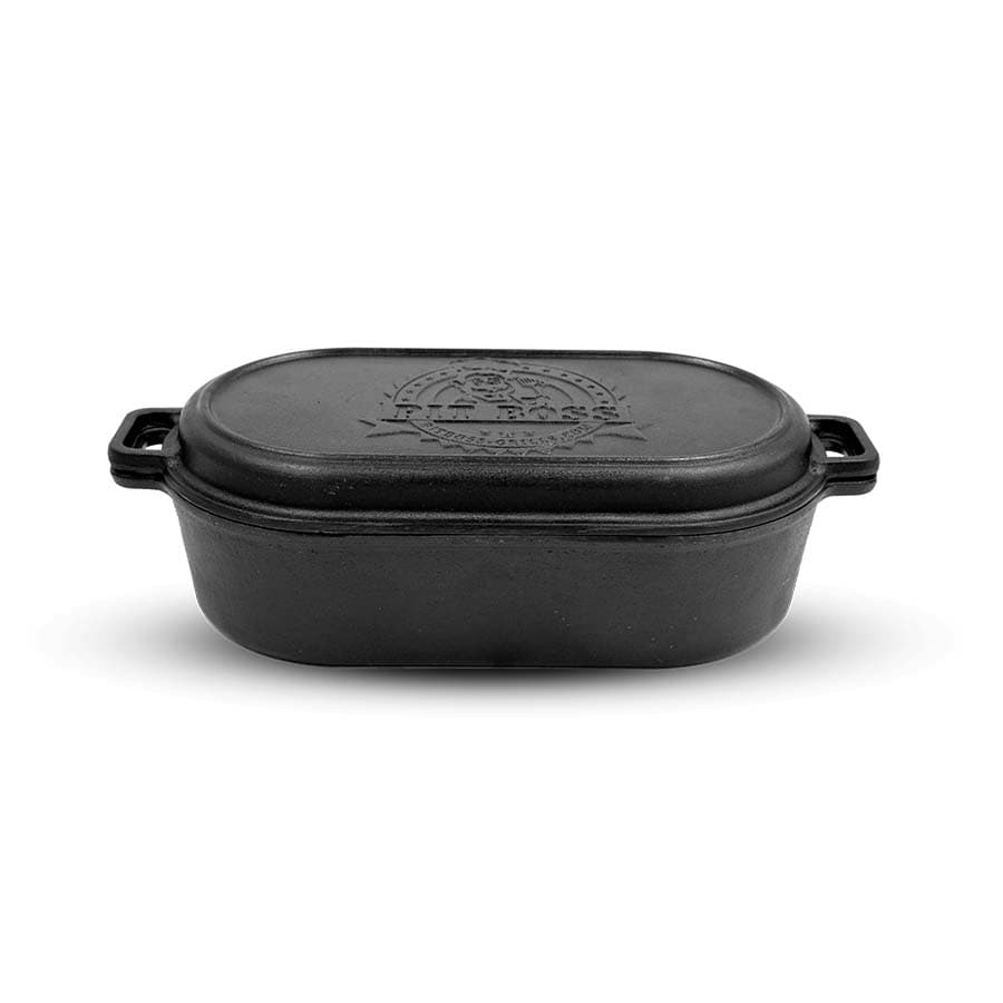 Pit Boss 6-QT Cast Iron Roaster with Lid – Cooking Tools