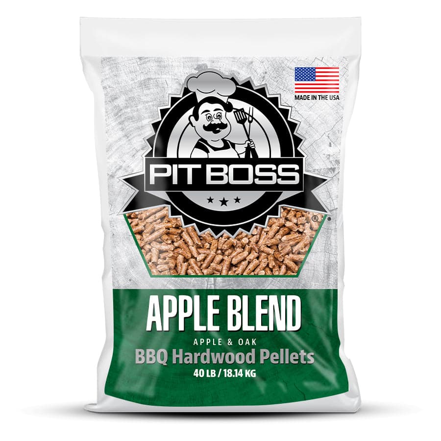 Pit Boss Apple Blend Hardwood Pellets – 40 lb – Hardwood Pellets