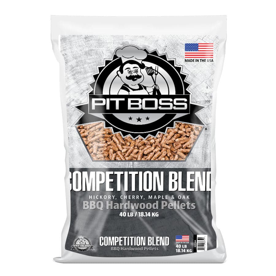 Pit Boss Competition Blend Hardwood Pellets – 40 lb – Hardwood Pellets