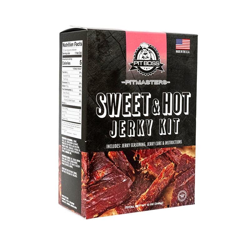 Pit Boss Sweet & Hot Jerky Kit – Food Prep Kits