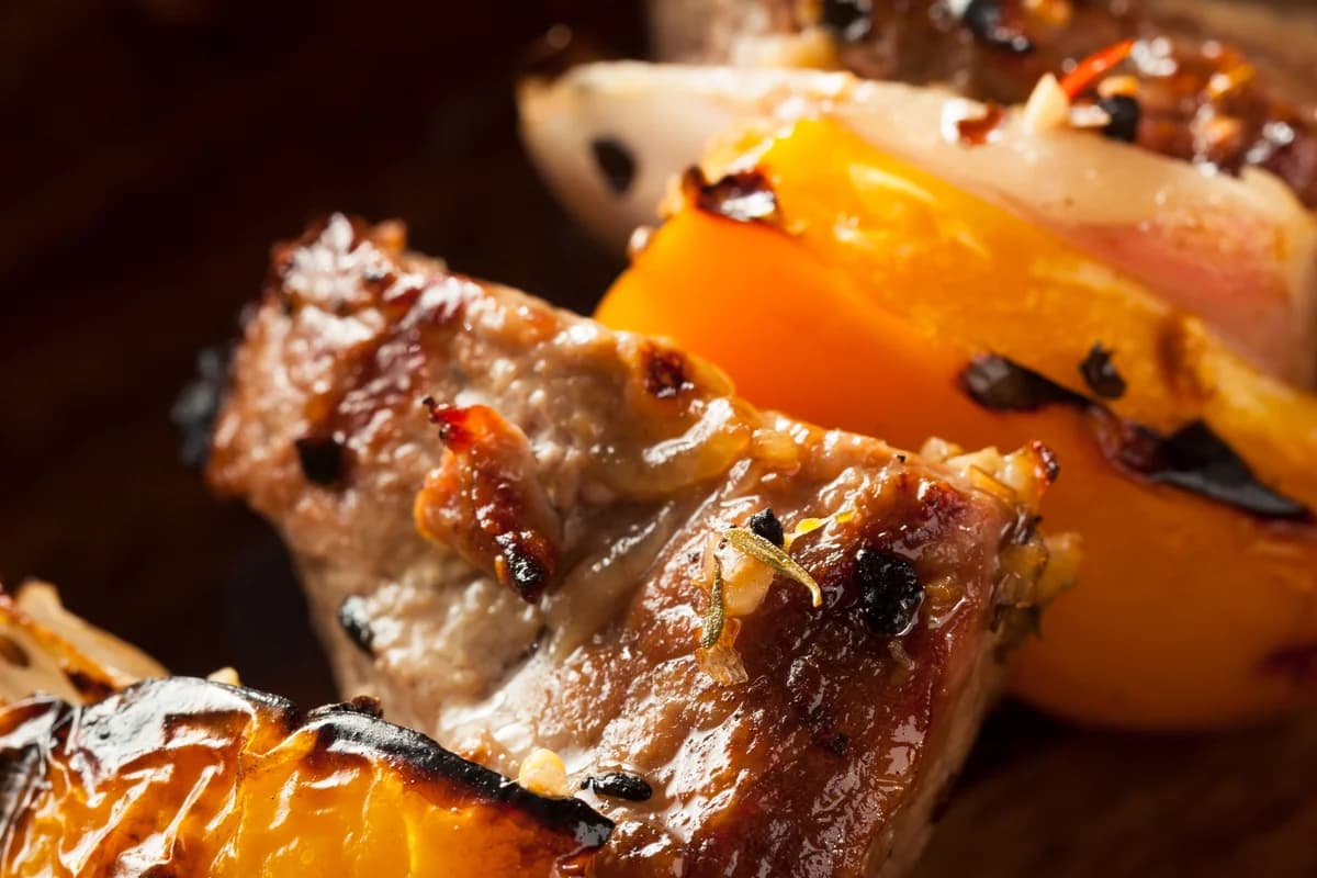 Grilled Pork & Pineapple Skewers