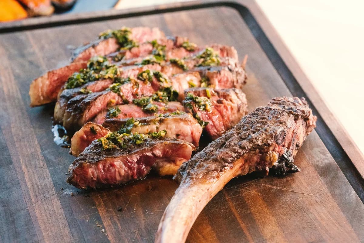 Grilled Tomahawk Steak Perfection
