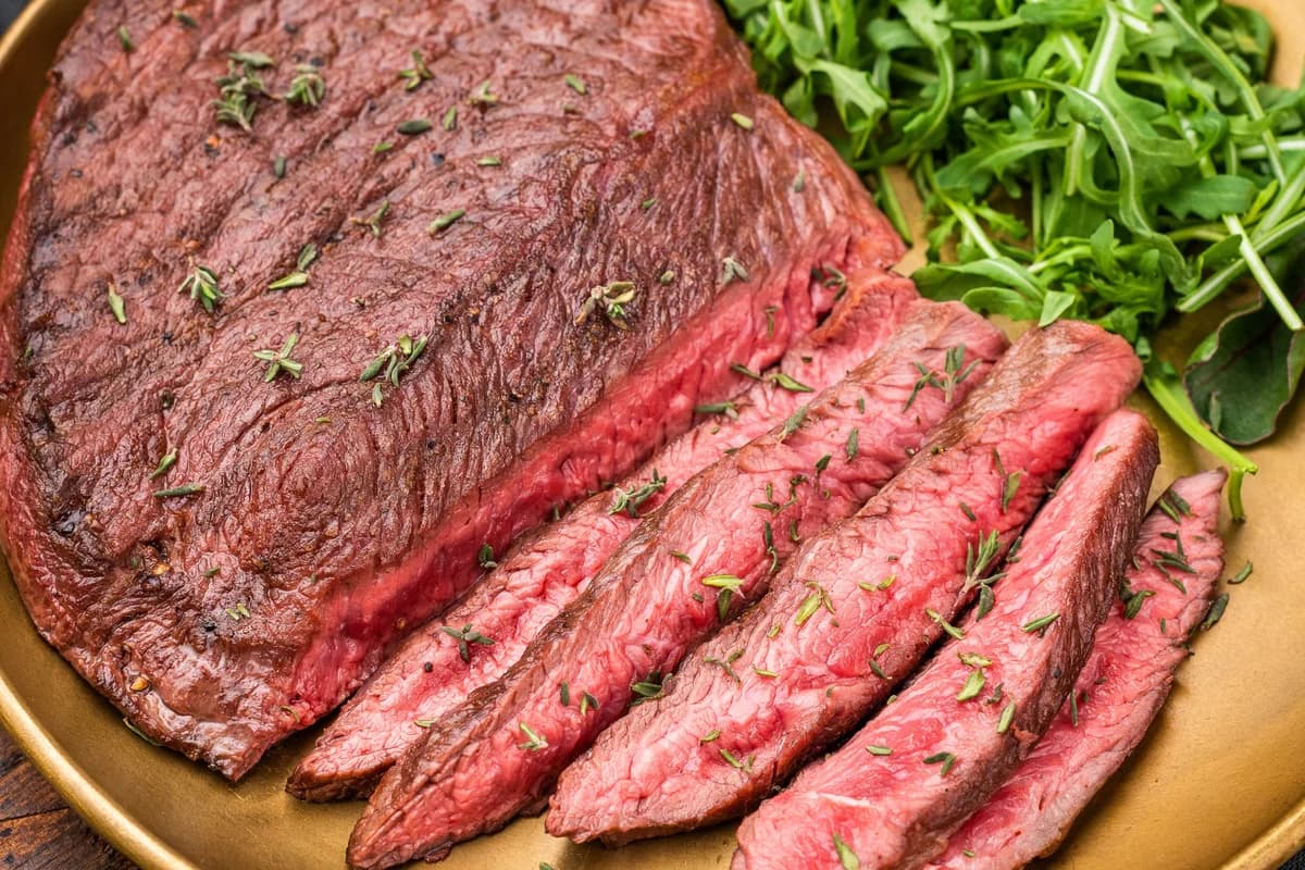 Soy Garlic Lime Marinated Flank Steak