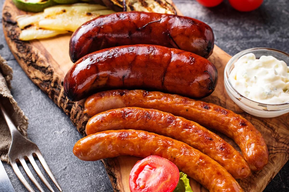 Grilled Sausages: Italian, Chorizo & Merguez
