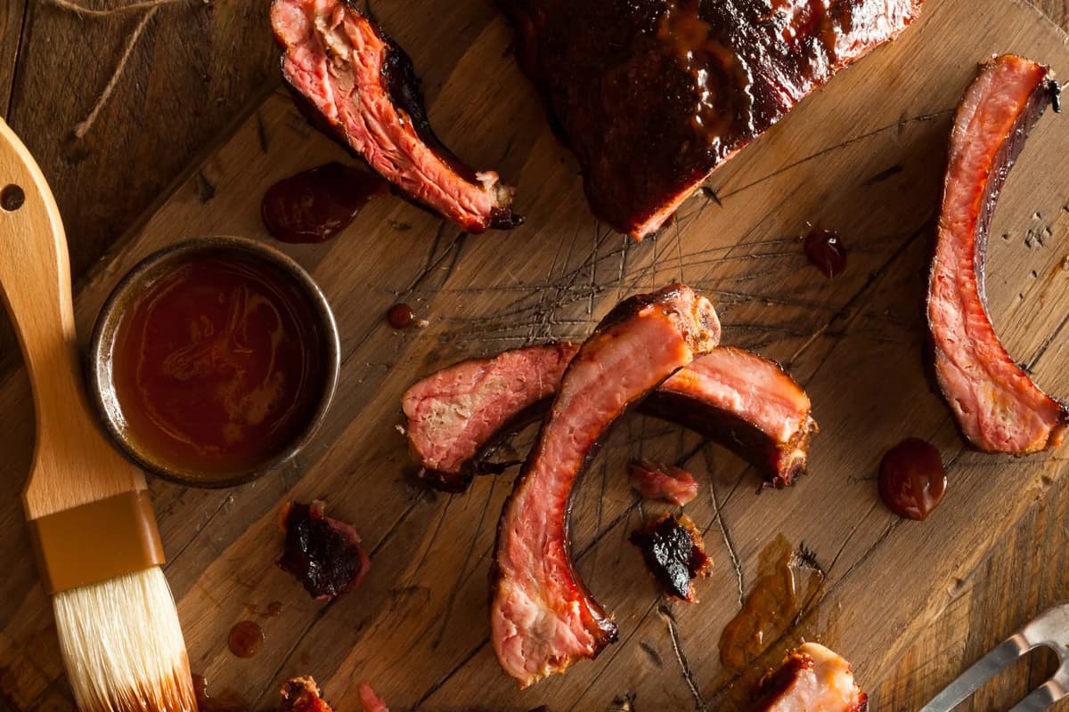 Maple BBQ Smoked Ribs