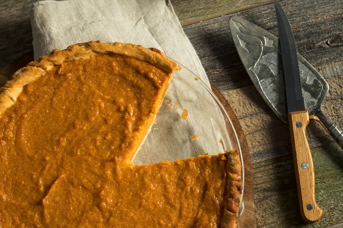 Pellet Grill Smoked Pumpkin Pie