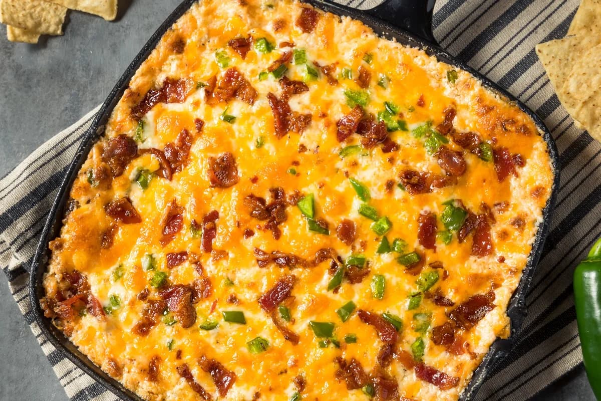 Dip de Pollo con Queso de Cerveza Ahumado