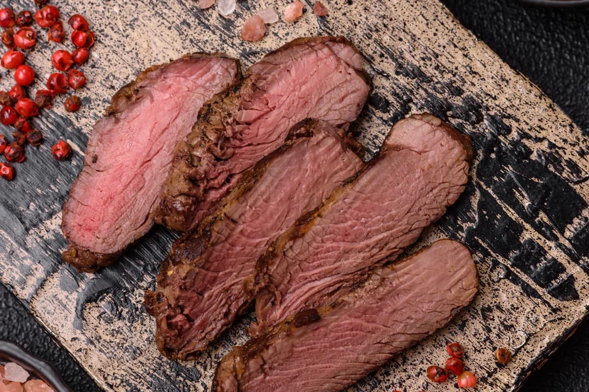 Bisteques de Tri-Tip a la Parrilla con Teriyaki