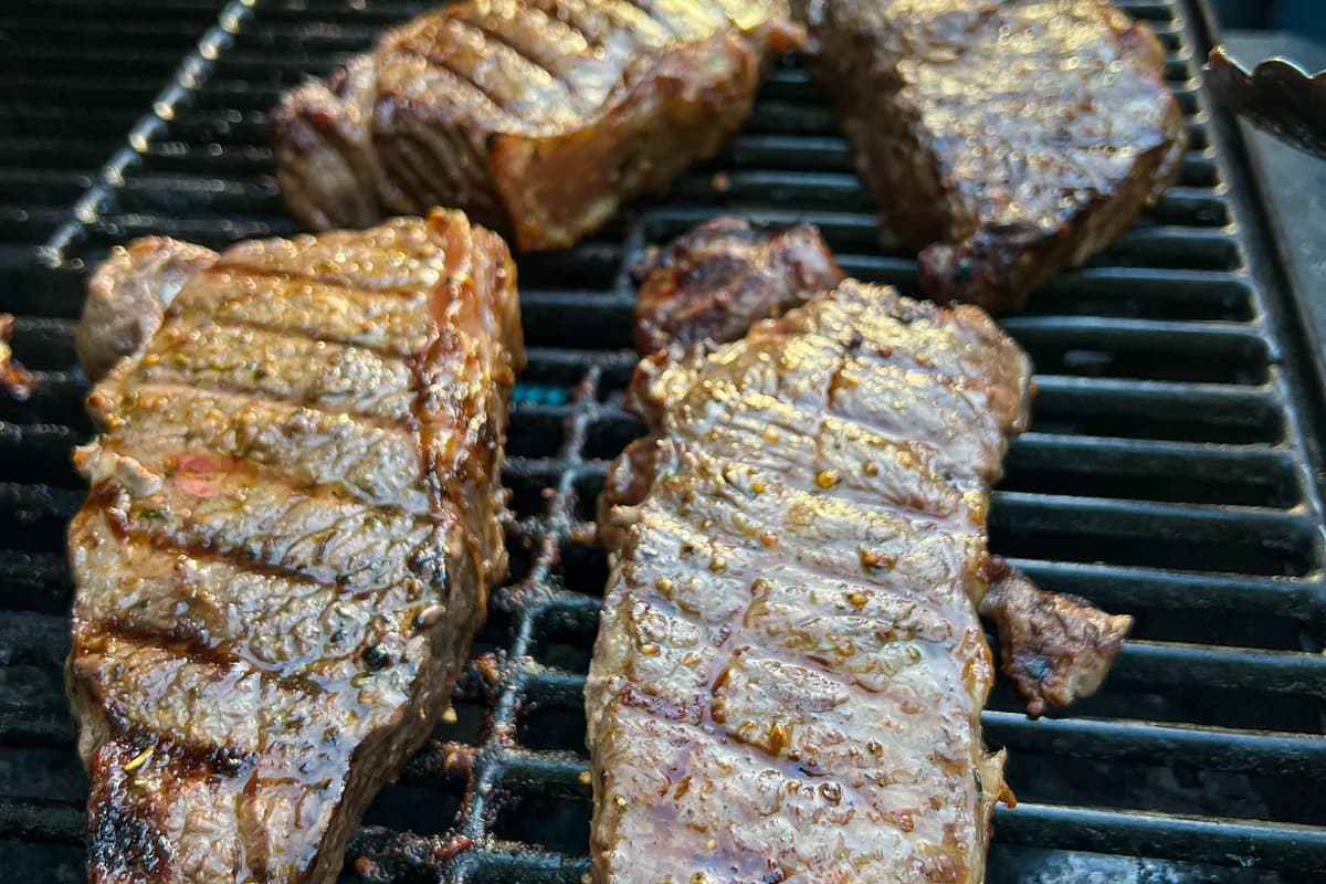 Perfection du New York Strip Sear Inversé