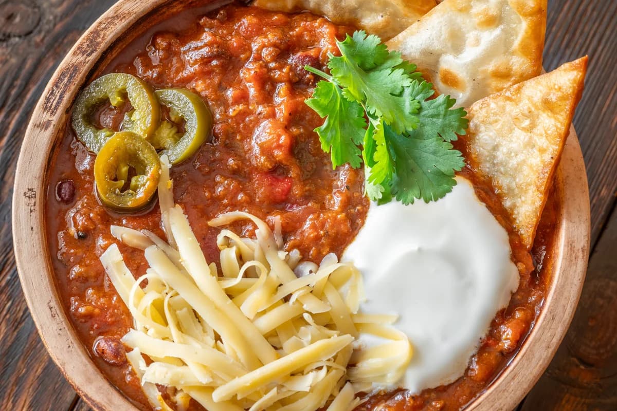 Bol de Chili au Brisket Fumé