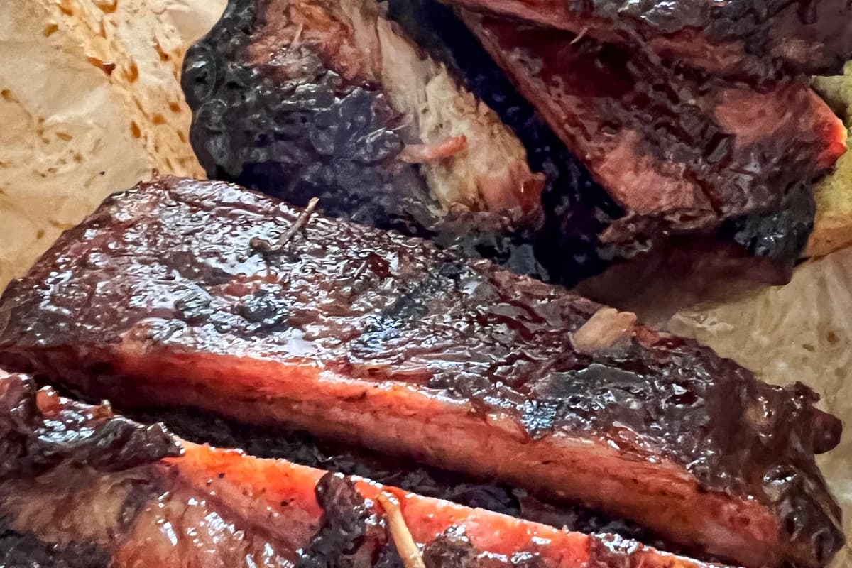 Costillas de Res Ahumadas Estilo Texas