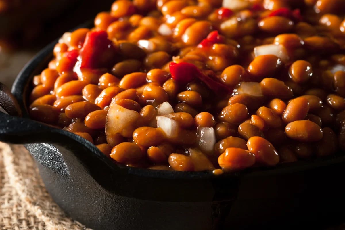 Haricots Cowboy au Brisket