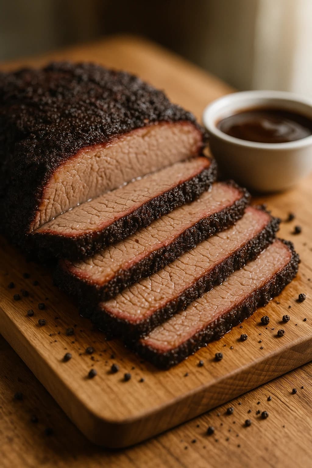 Coffee and Cocoa BBQ Brisket
