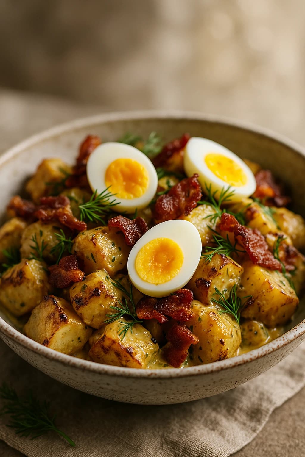 Ensalada de papa ahumada