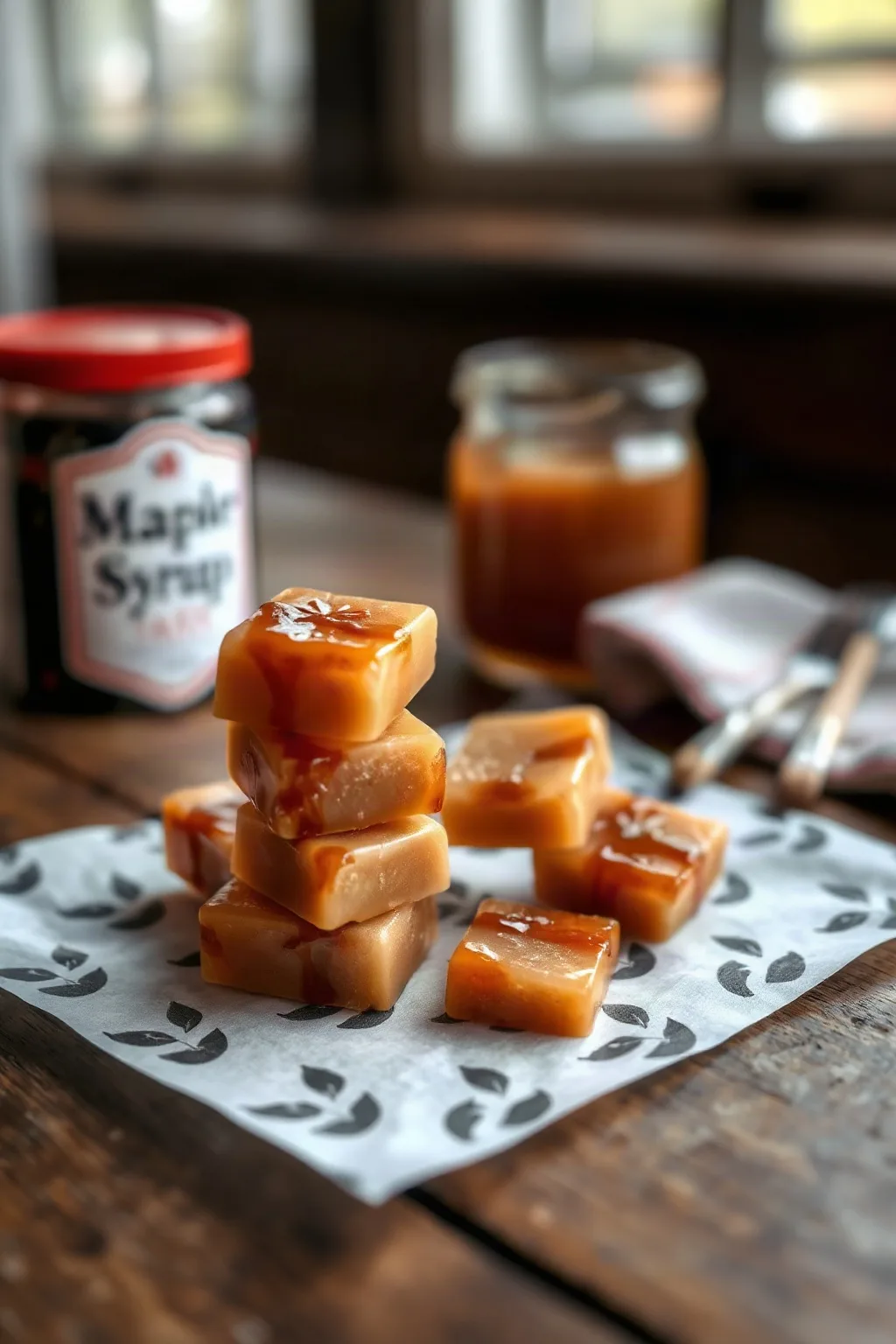 Classic Maple Syrup Taffy