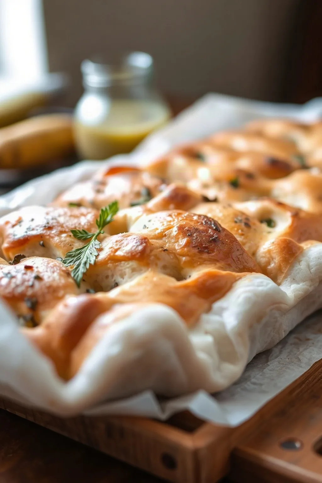 Bread Machine Focaccia: Fluffy and Flavorful