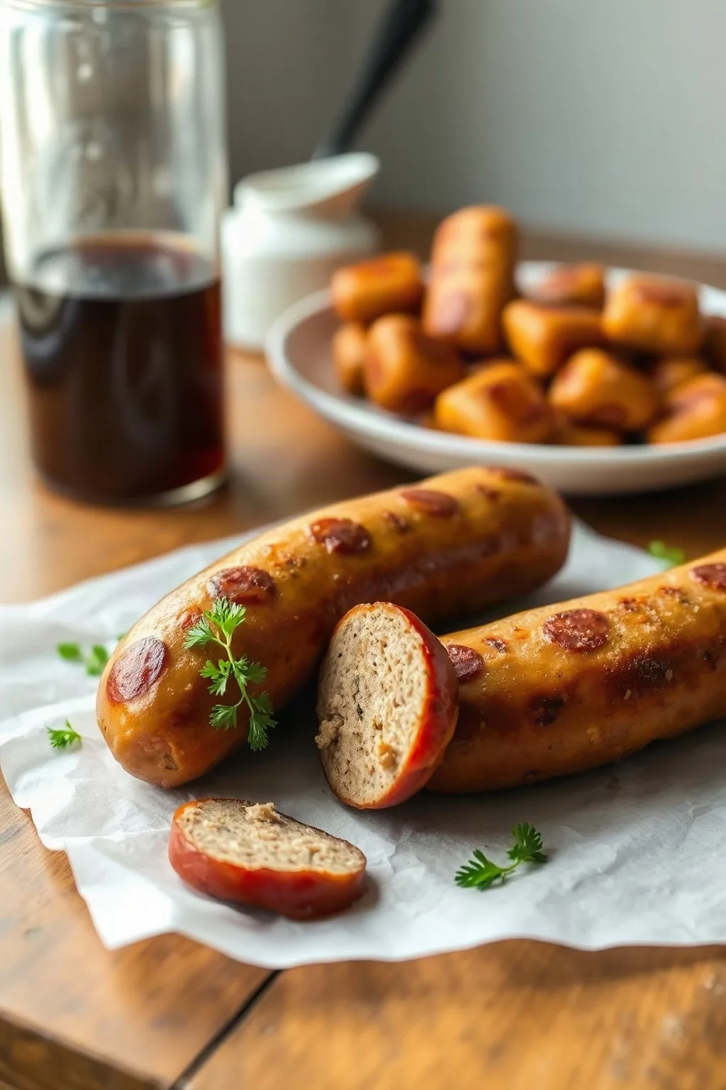 Saucisses déjeuner à la dinde maison