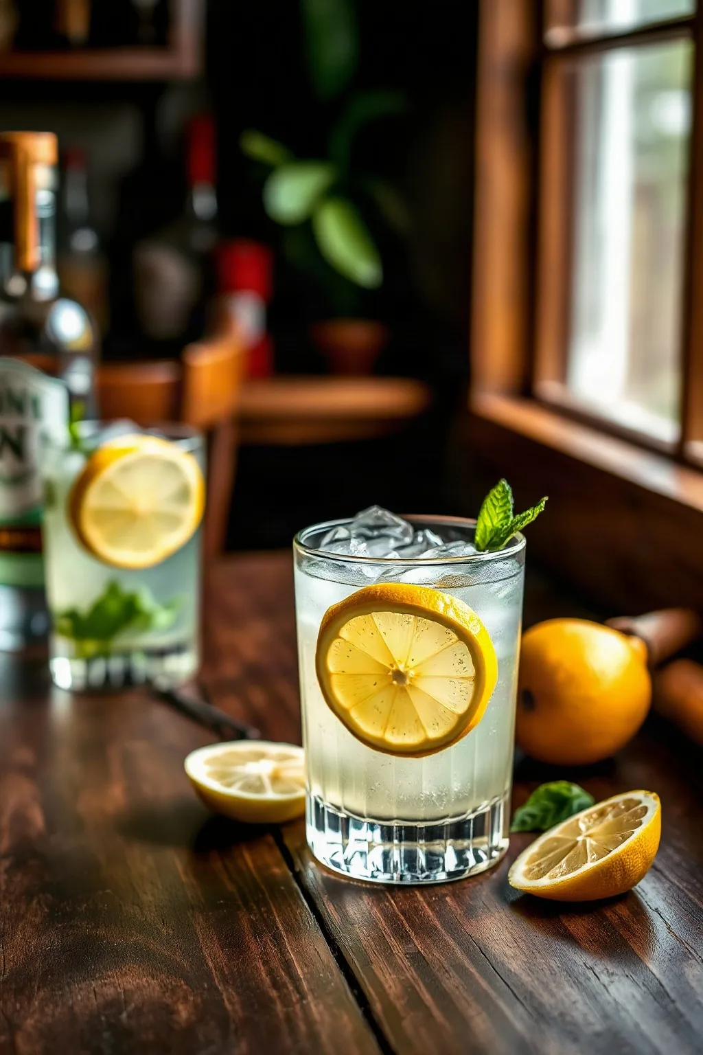 Salty Lemon Gin and Tonic Recipe