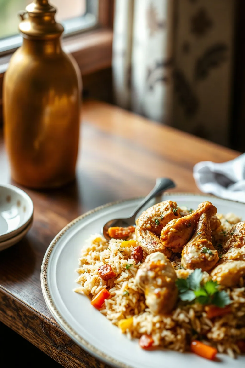 Bombay Chicken and Rice Delight