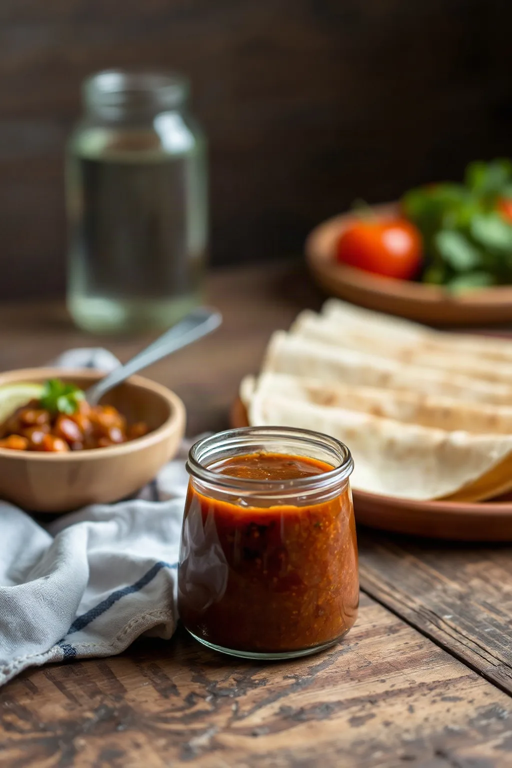 Salsa de Ancho y Chipotle con Toque Ahumado