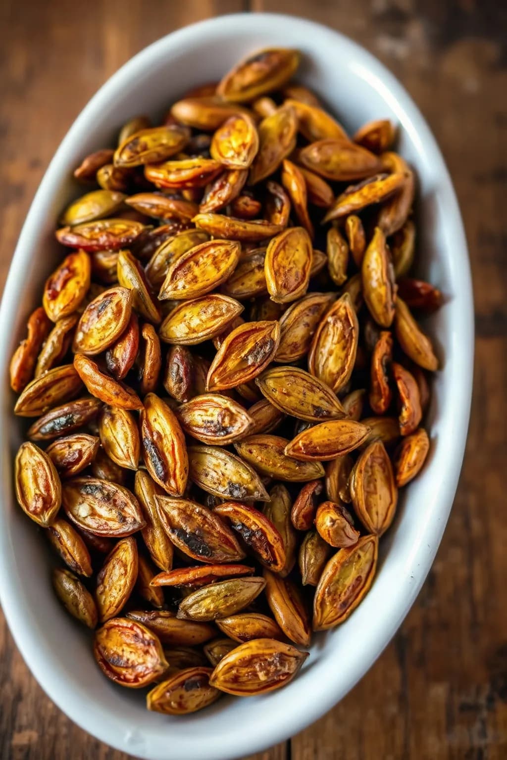 Crispy Roasted Winter Squash Seeds