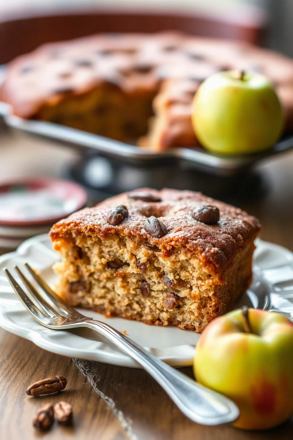 Mother's Applesauce Cake with Spices