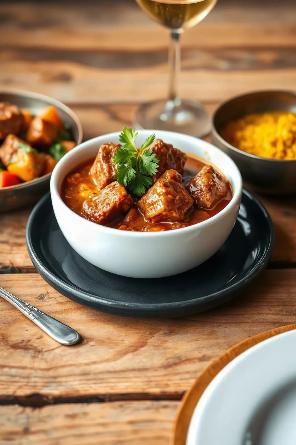 Curry de Cordero Madras Auténtico