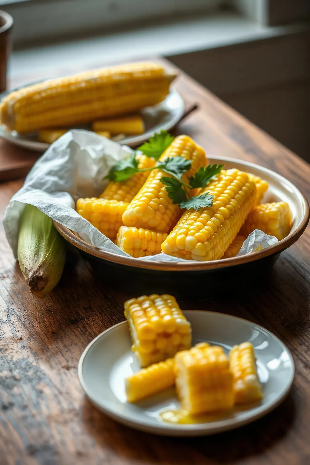 Sweet Corn Off the Cob Delight