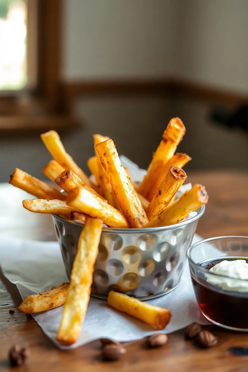 Papas Fritas Caseras Crujientes y Sazonadas
