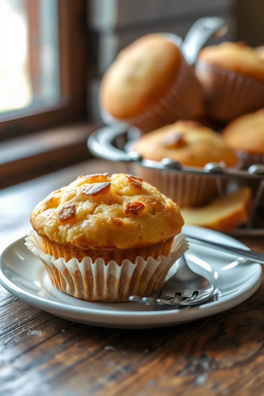 Muffins à l'ananas délicieux