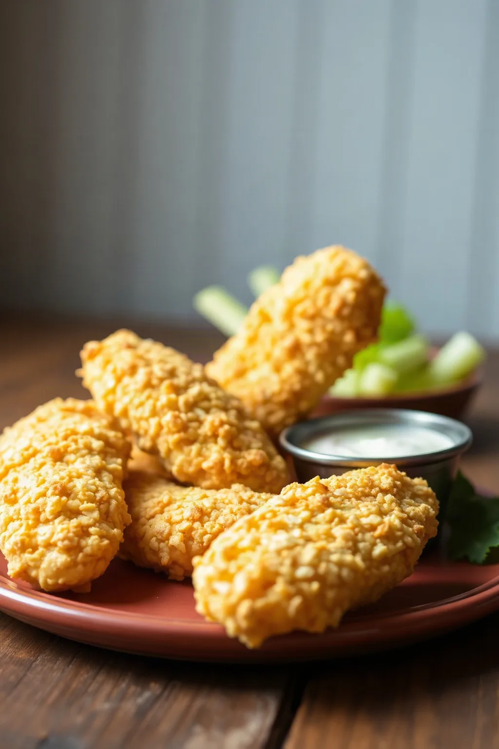 Fingers de Pollo con Costra de Cornflakes Súper Fáciles
