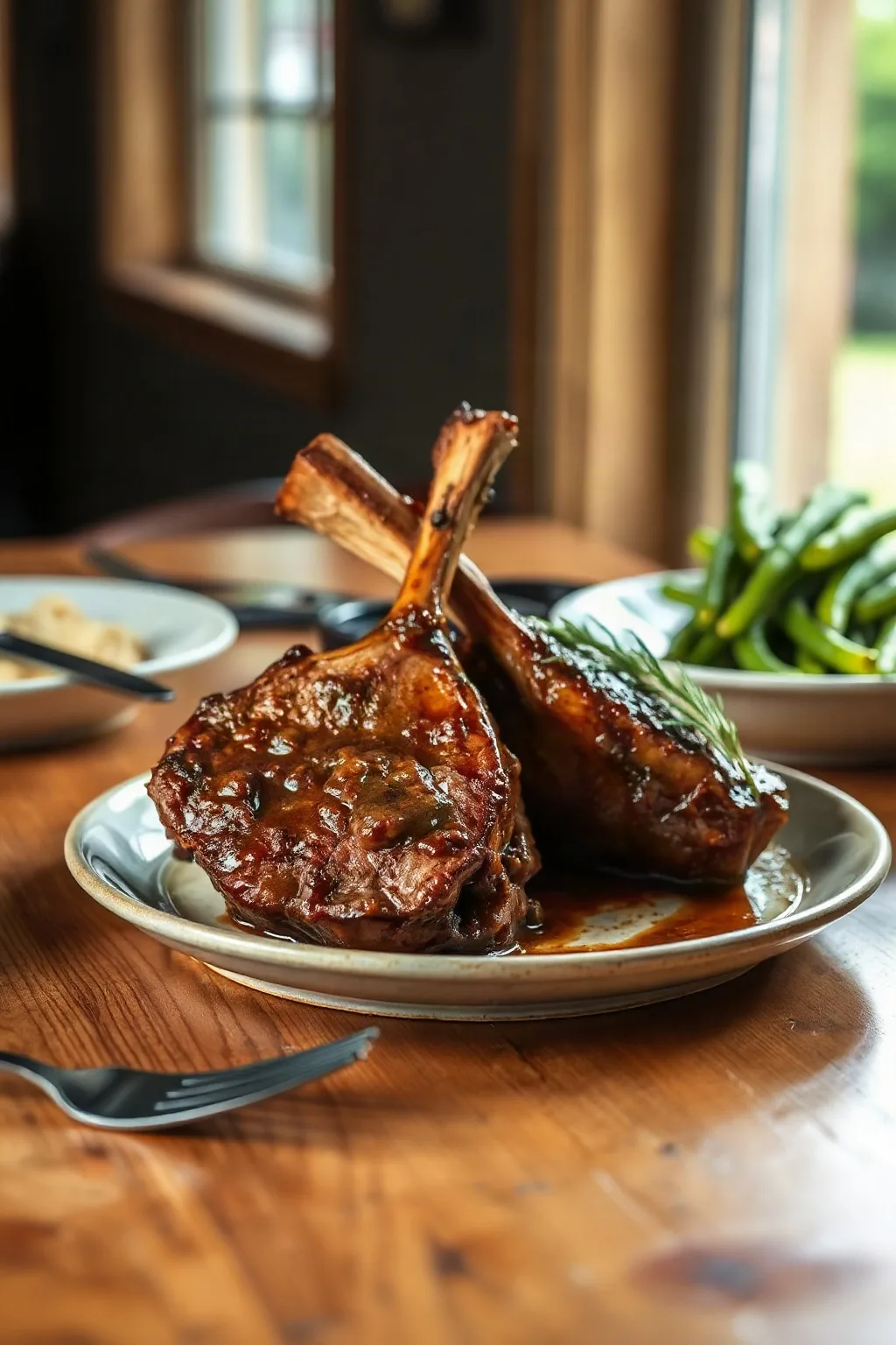 Braised Lamb Shoulder Chops