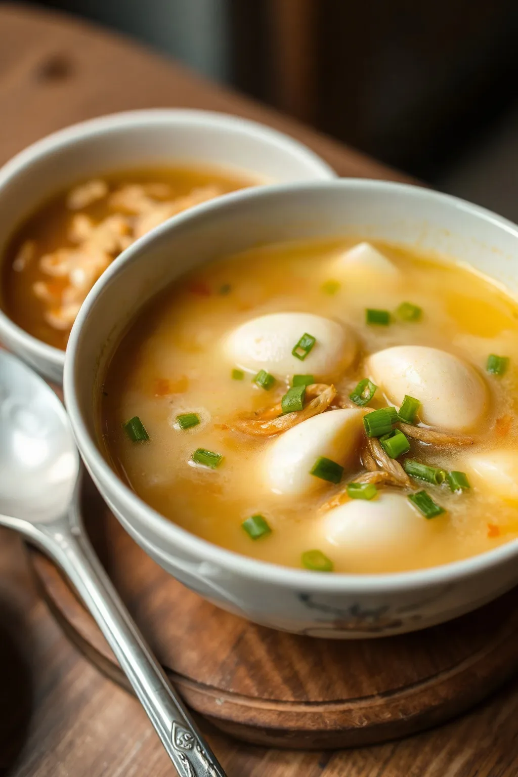 Soupe aux œufs filés meilleure que celle du restaurant