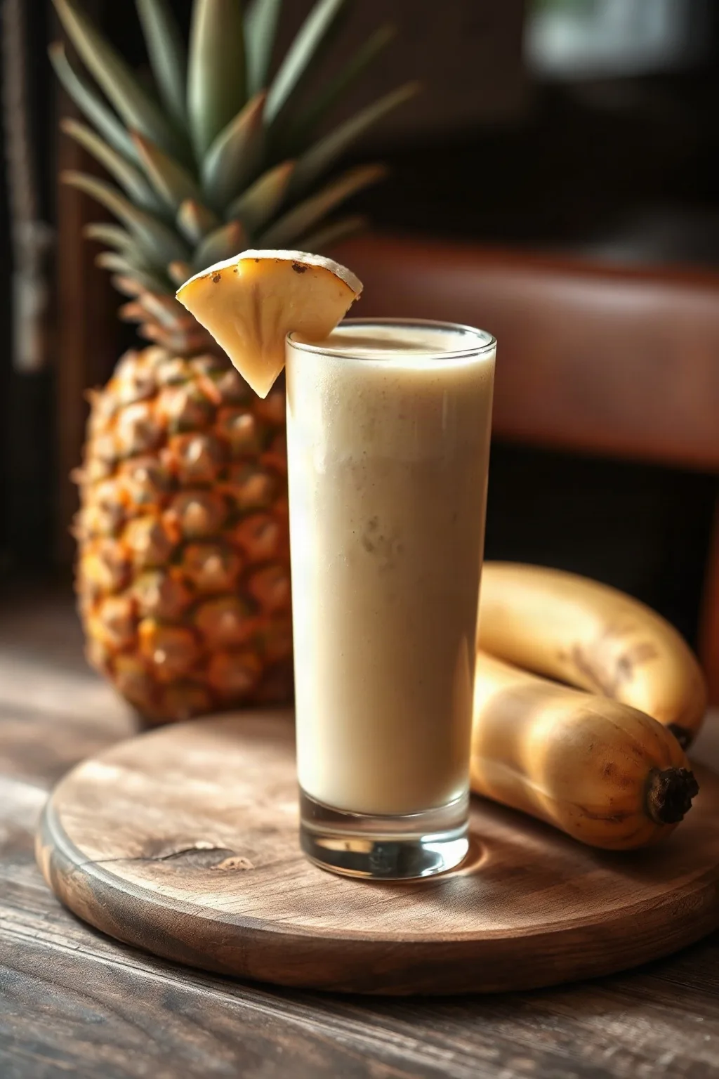 Pineapple and Banana Smoothie Delight