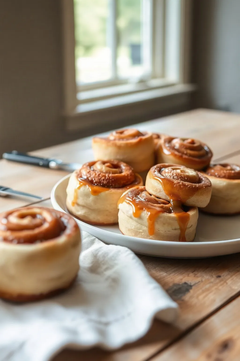 Rollos de Canela Fáciles con Masa de Pan Congelada