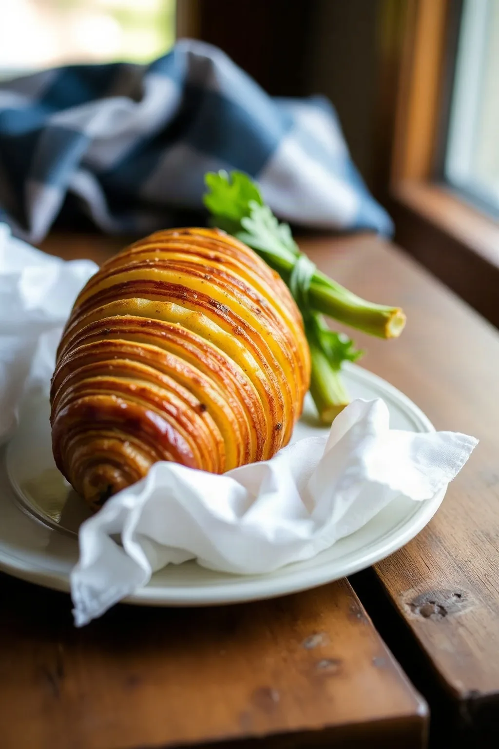 Papas Hasselback Básicas de Idaho