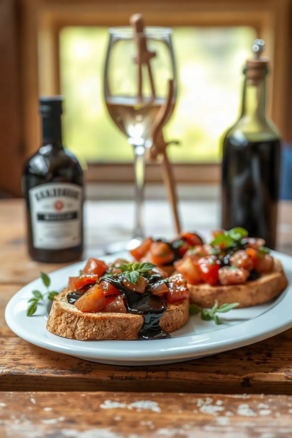 Classic Balsamic Bruschetta