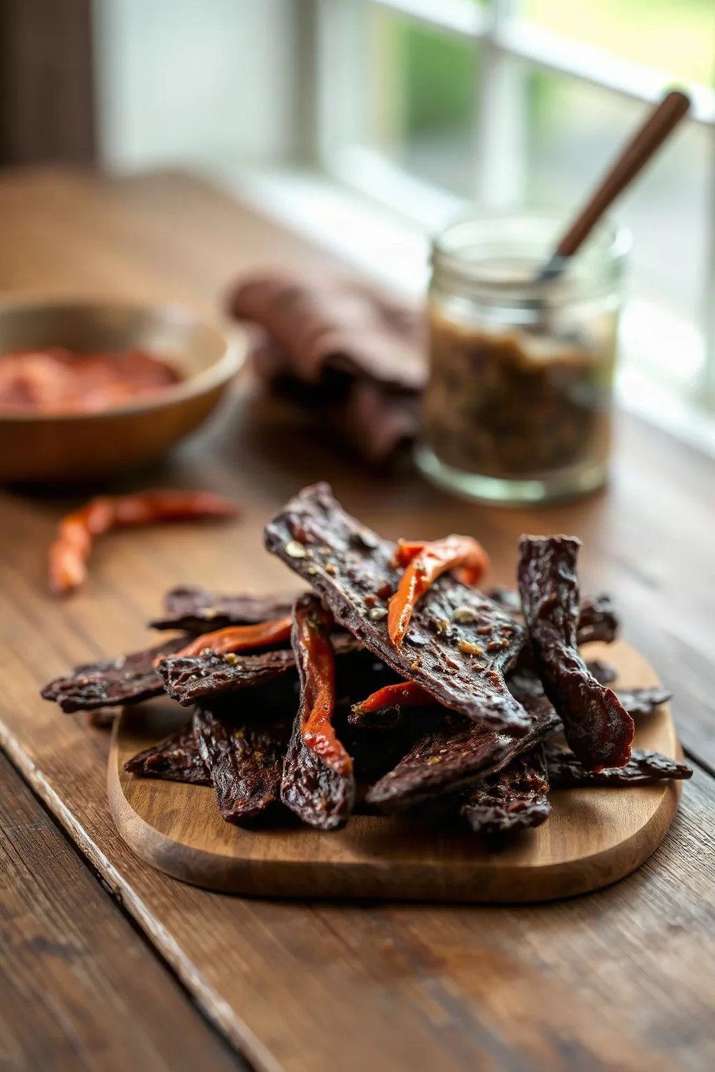 Sweet and Spicy Venison Jerky