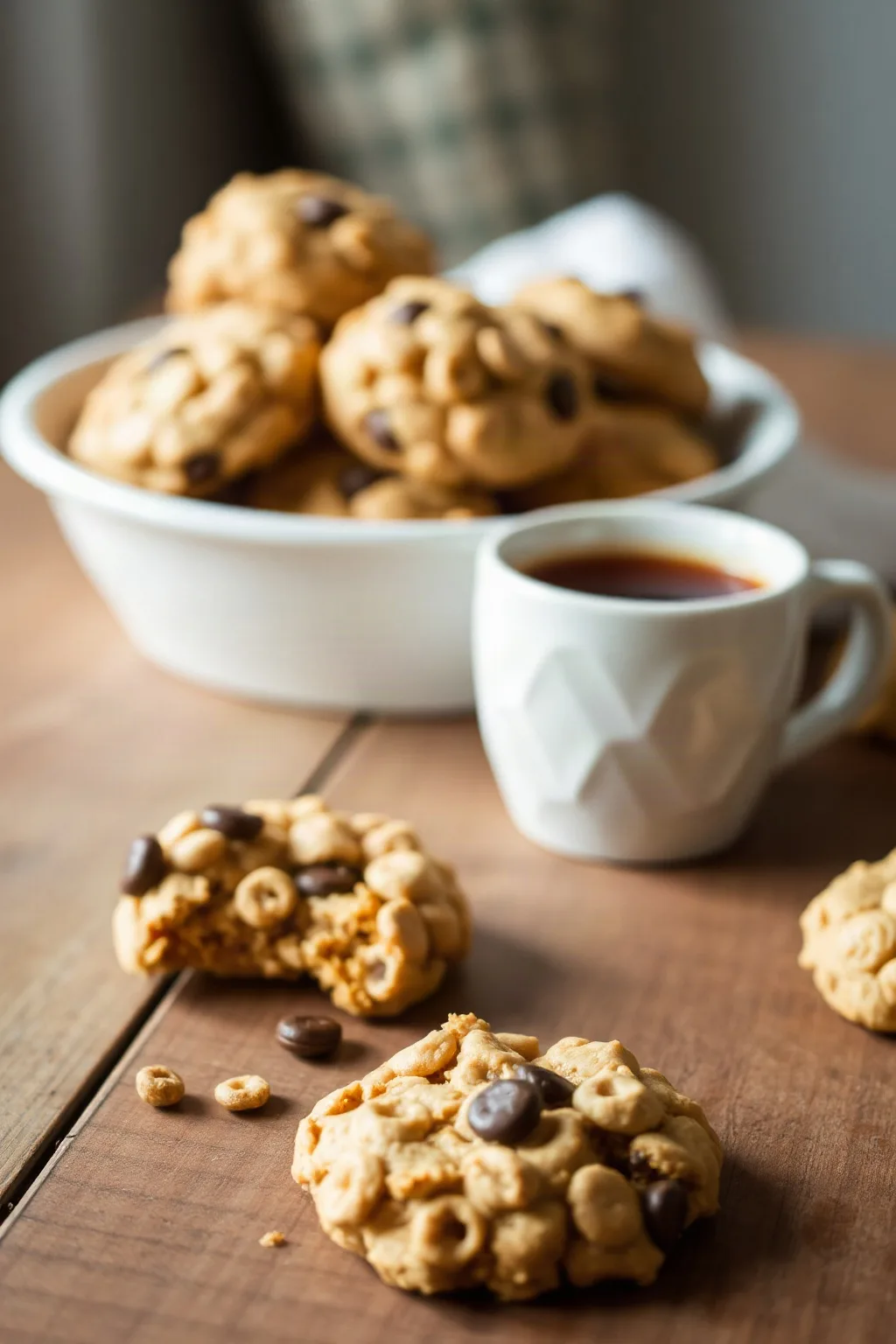 Galletas de Cereal Sin Hornear