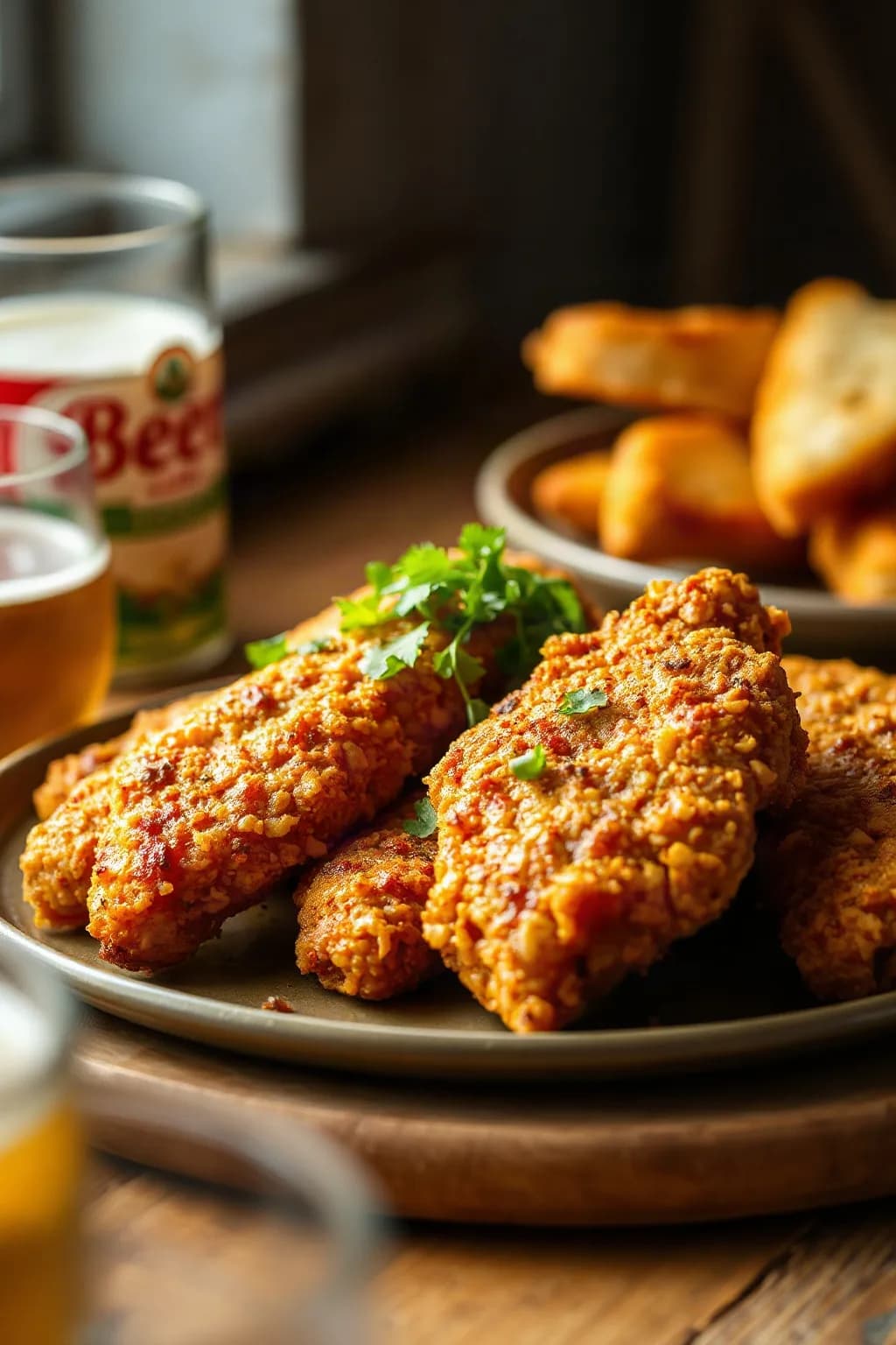 Crispy Beer Battered Chicken