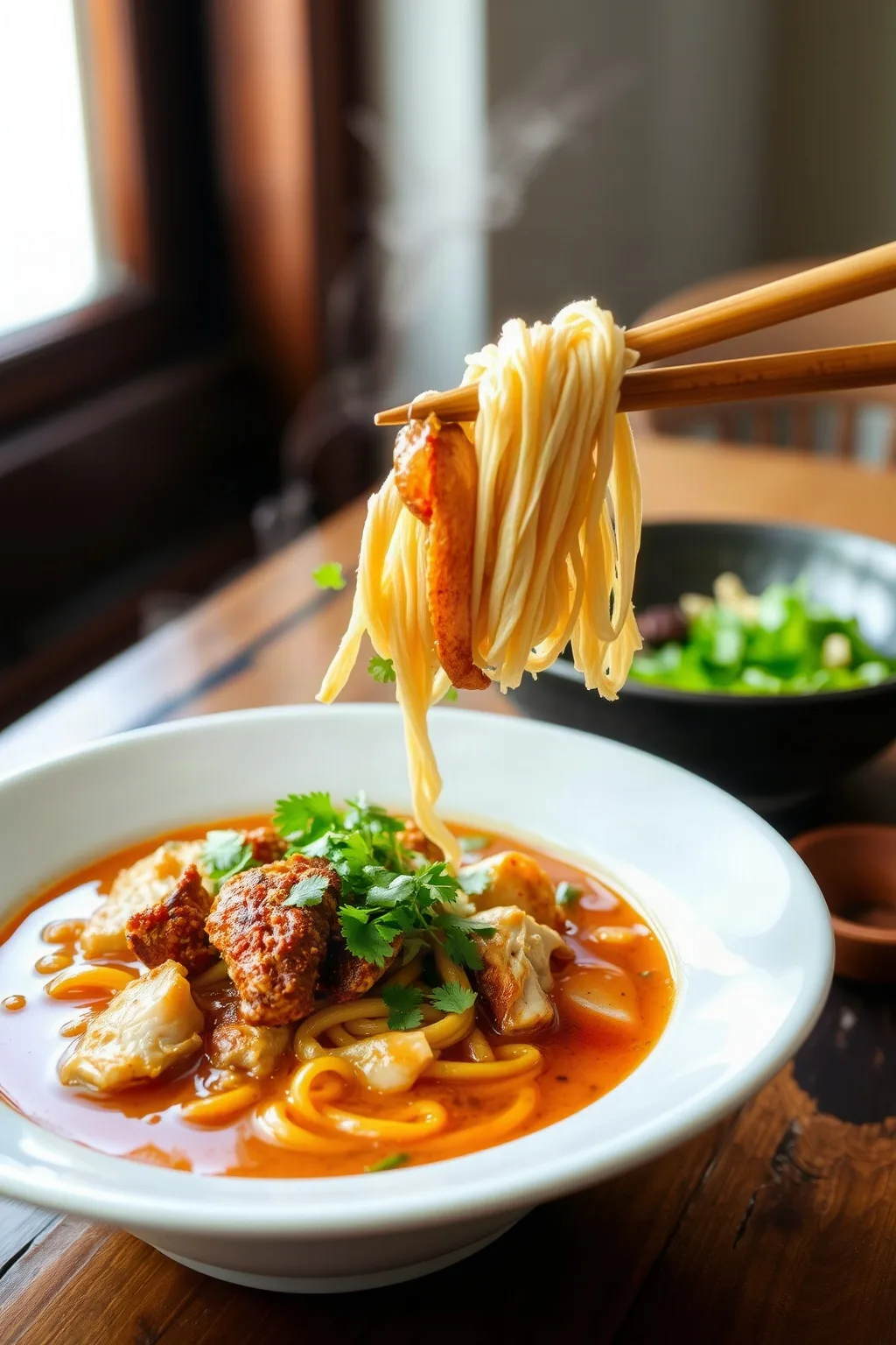 Tazón de Ramen de Pollo Sustancioso