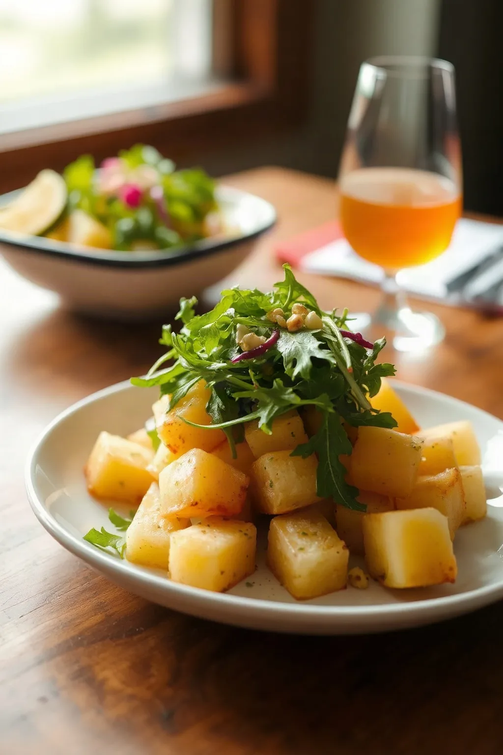 The Rocket: Pineapple and Arugula Salad