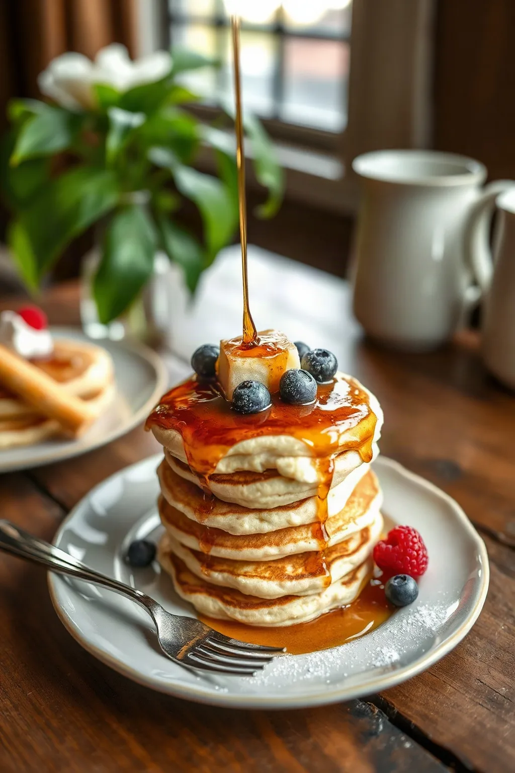 Fluffy Mancakes: Hearty Breakfast Pancakes