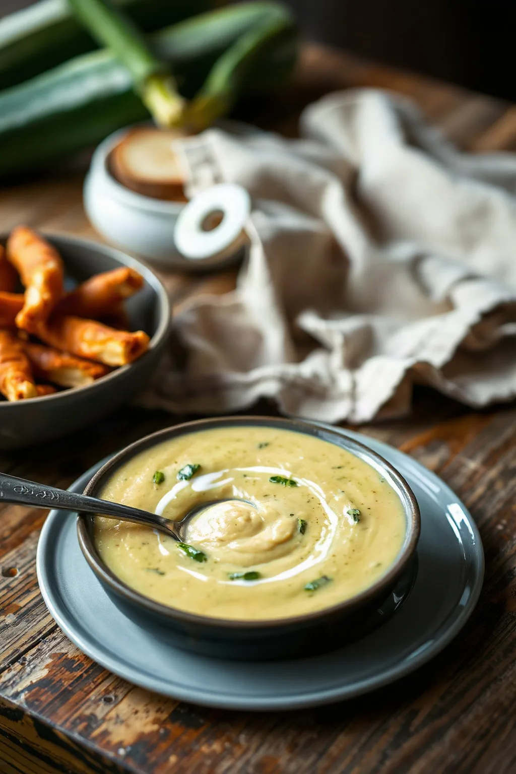 Fast and Easy Zucchini Soup