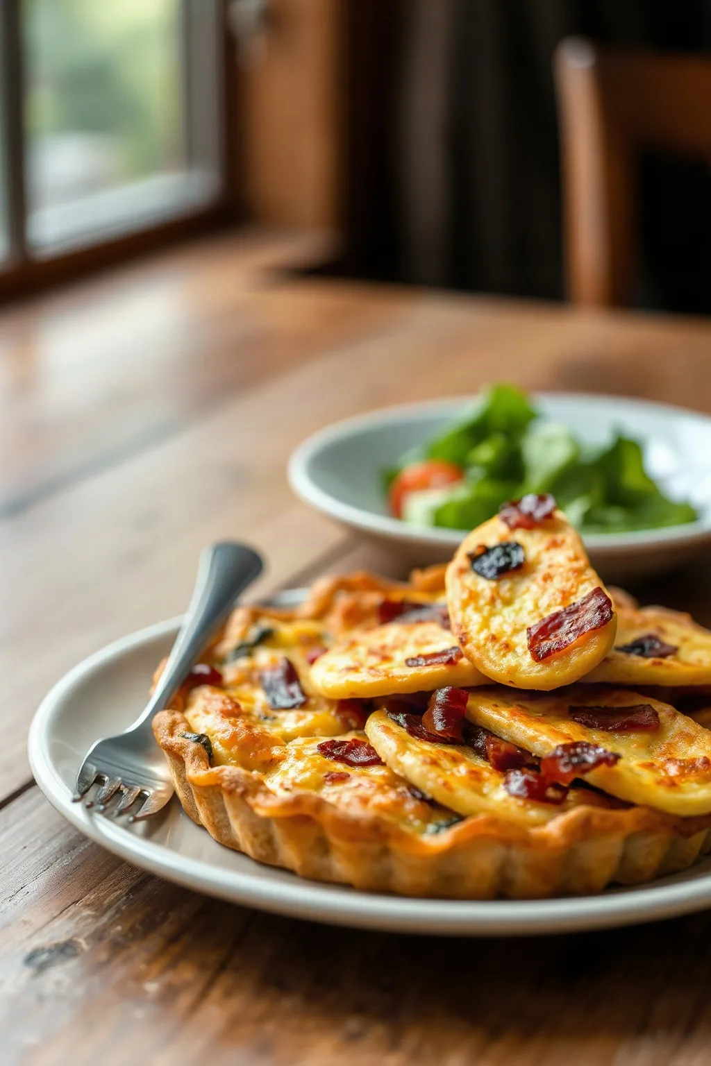 Easy Bacon and Cheese Quiche