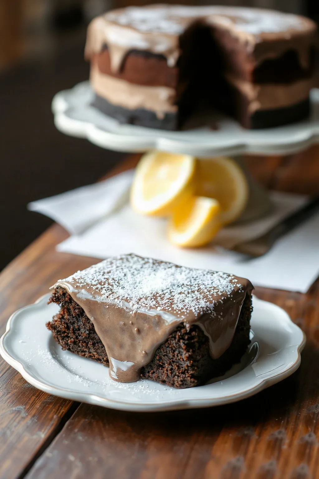 The Cake That Doesn't Last: Irresistible Chocolate Delight