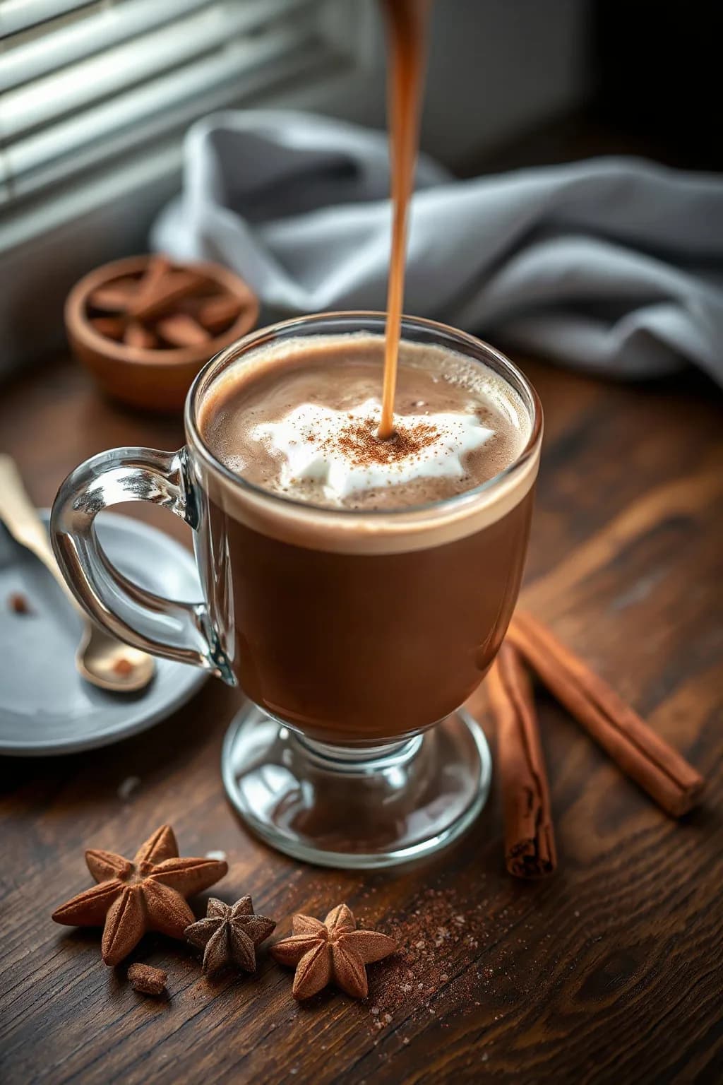 Richly Spiced Hot Chocolate