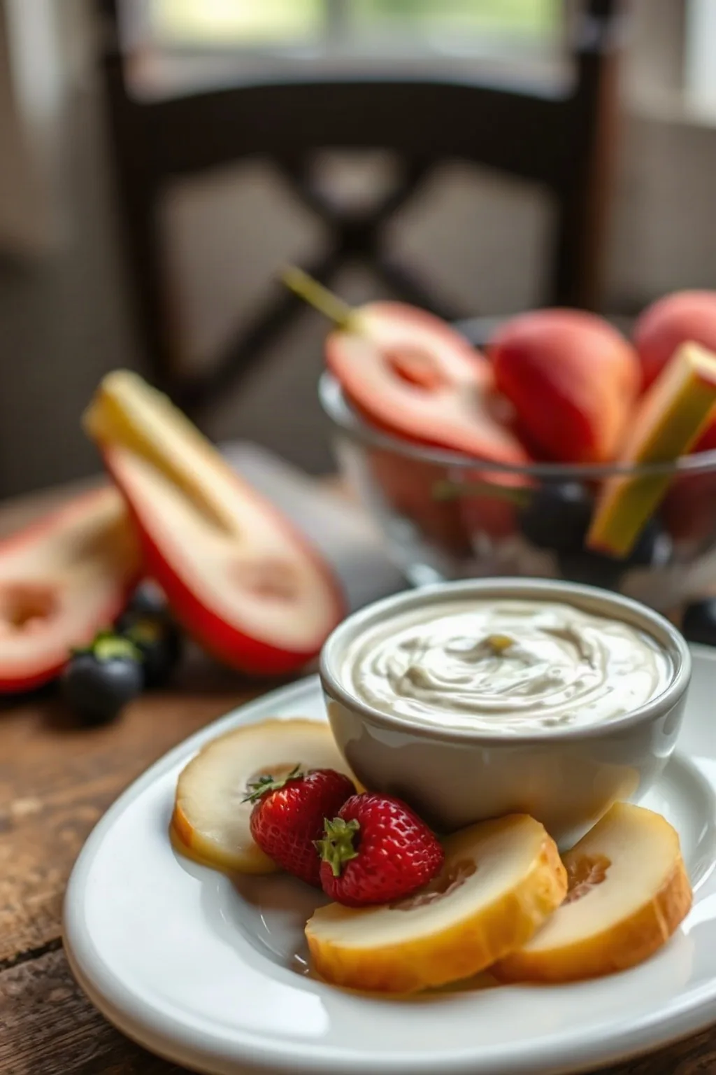 Trempette Crémeuse à la Vanille pour Fruits