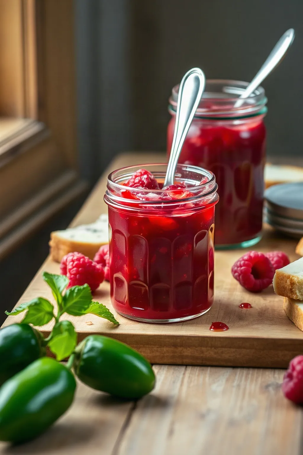 Raspberry Jalapeno Jelly