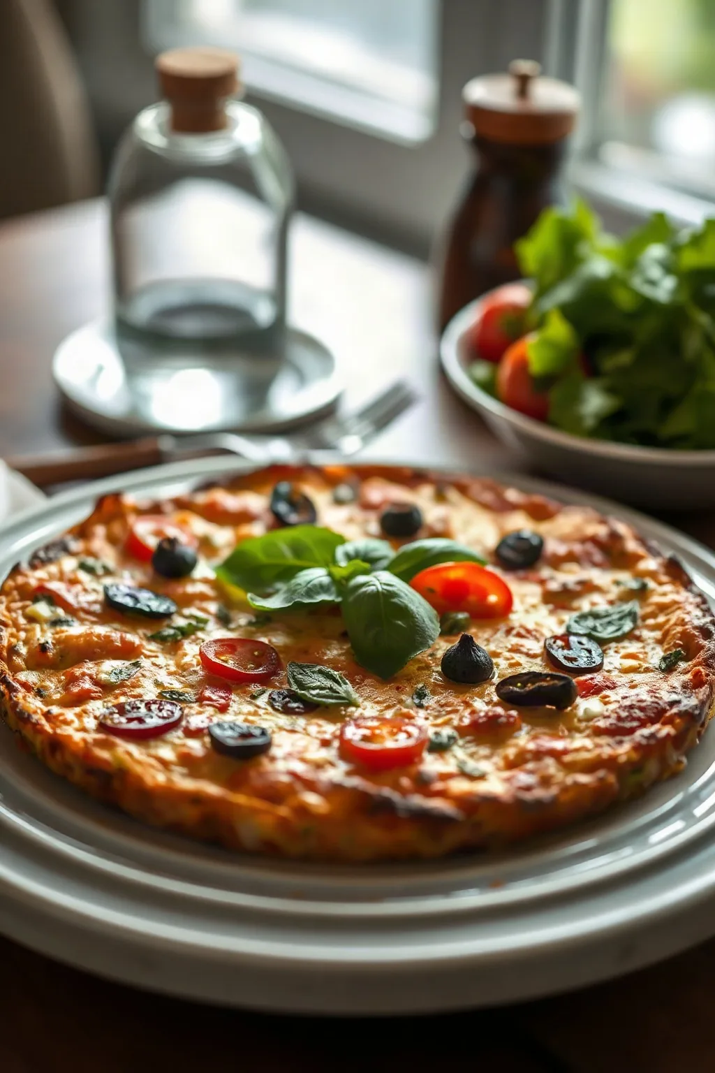 Classic Italian Frittata with Fresh Vegetables